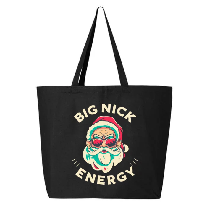 Big Nick Energy Santa Christmas 25L Jumbo Tote