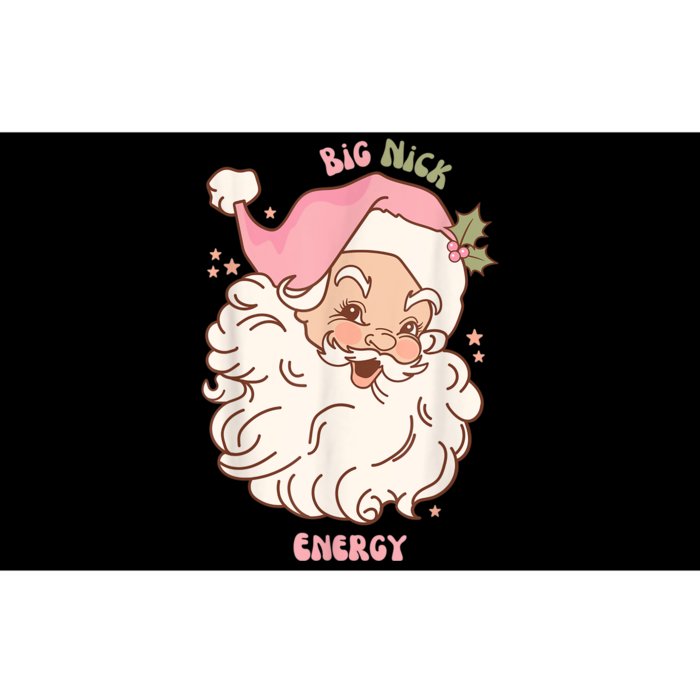 Big Nick Energy Shirt Santa Xmas Funny Christmas Bumper Sticker