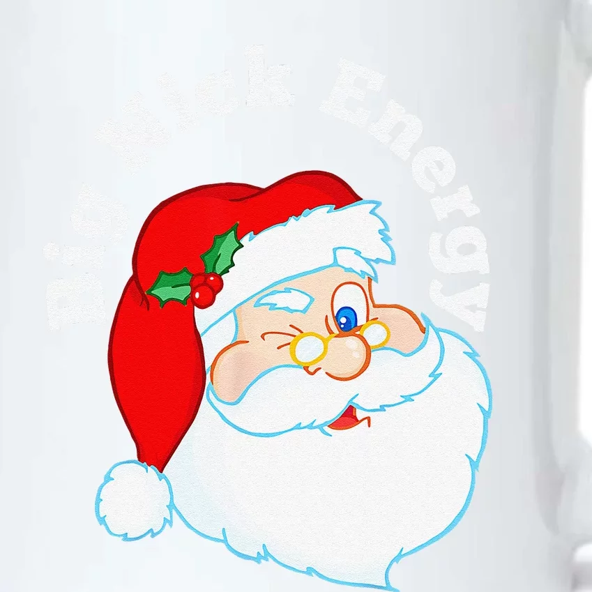 Big Nick Energy Santa Naughty Humor Funny Christmas Black Color Changing Mug