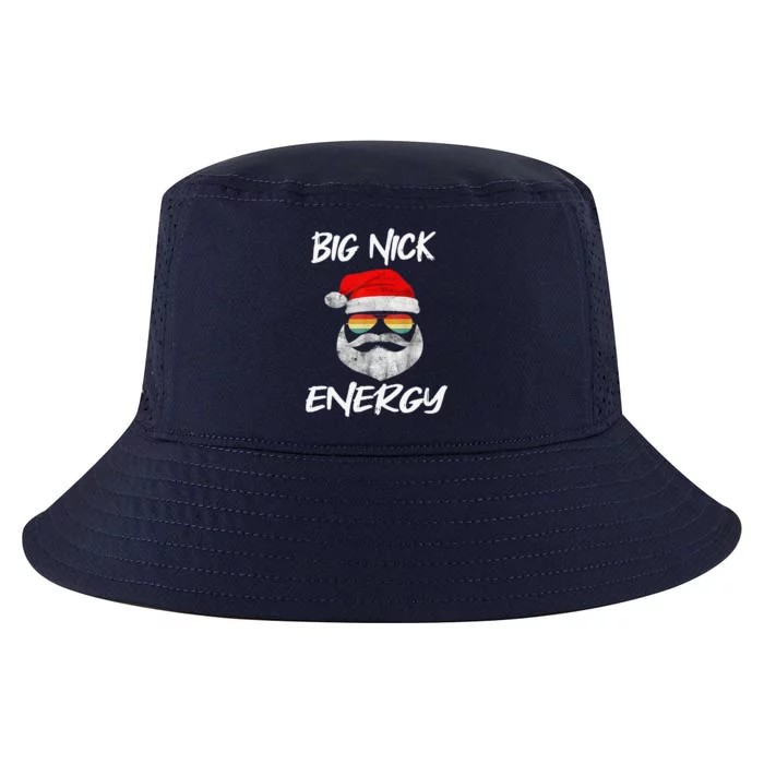 Big Nick Energy Santa With Sunglasses Funny Xmas Christmas Cool Comfort Performance Bucket Hat