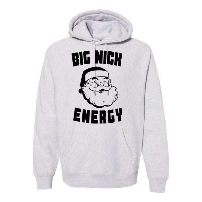 Big Nick Energy Funny Santa Claus Premium Hoodie