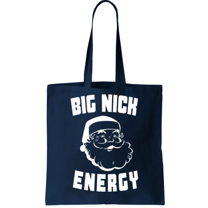 Big Nick Energy Funny Santa Claus Tote Bag