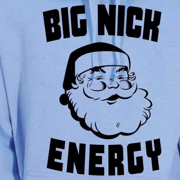 Big Nick Energy Funny Santa Claus Unisex Surf Hoodie