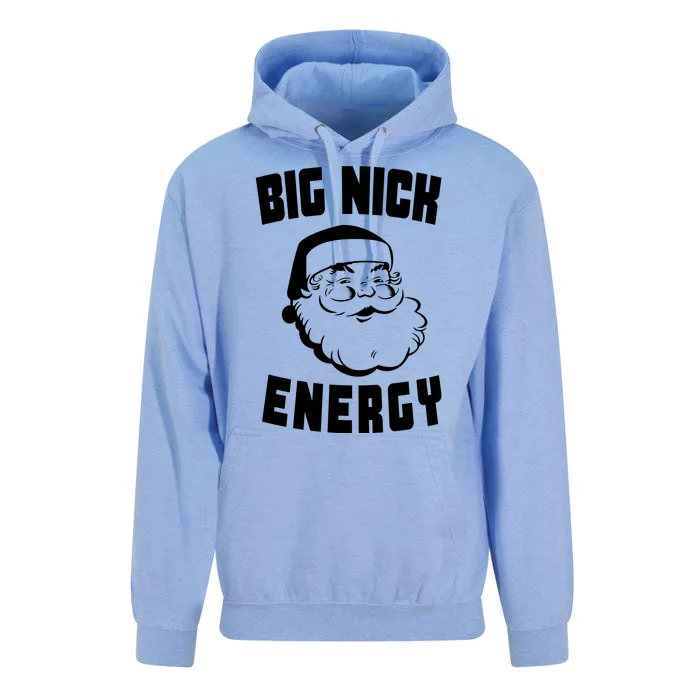 Big Nick Energy Funny Santa Claus Unisex Surf Hoodie