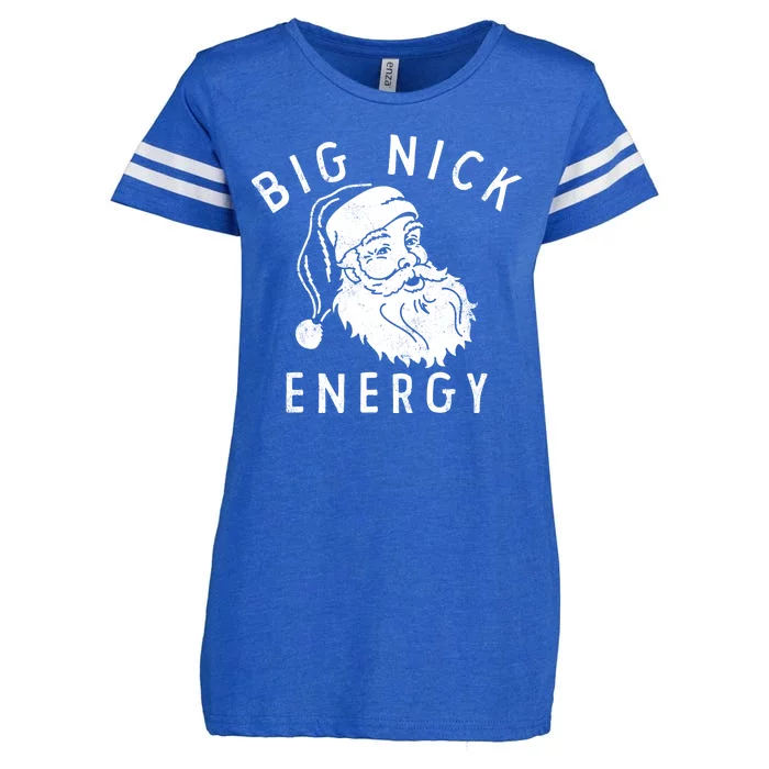 Big Nick Energy Santa Claus Xmas Enza Ladies Jersey Football T-Shirt