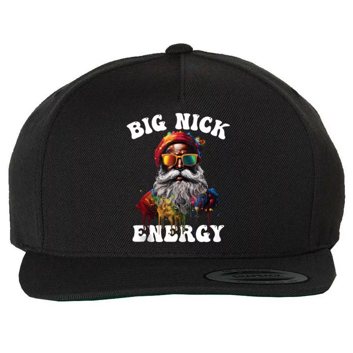 Big Nick Energy Santa Christmas Xmas Tank Top Wool Snapback Cap