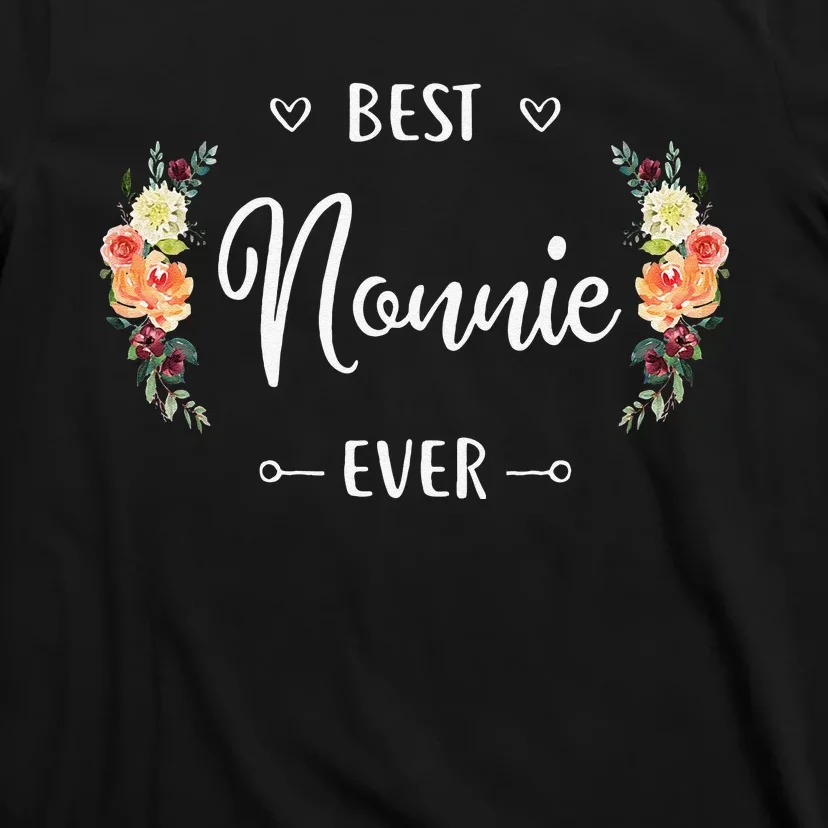 Best Nonnie Ever Nonnie Gift T-Shirt