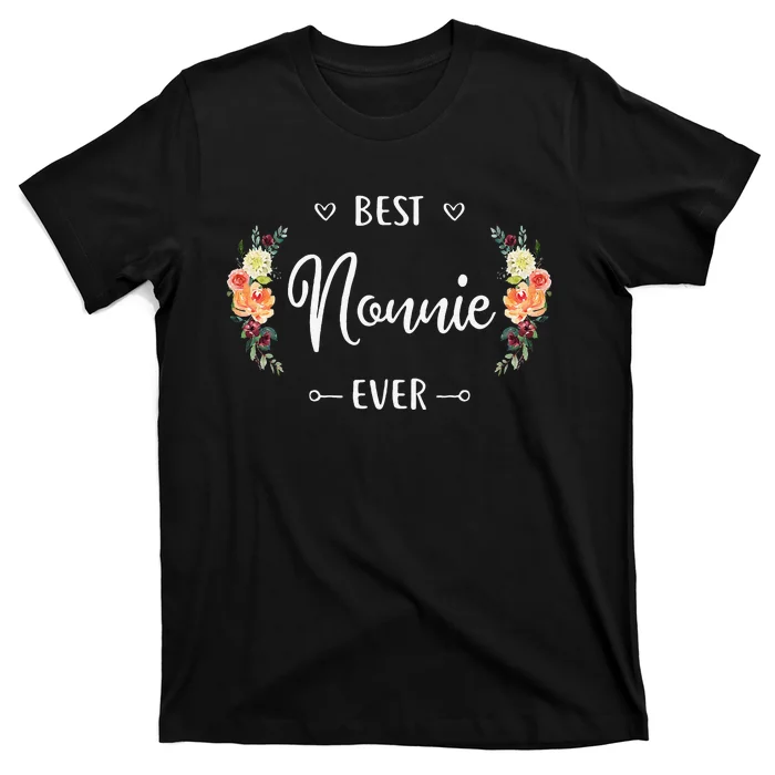 Best Nonnie Ever Nonnie Gift T-Shirt