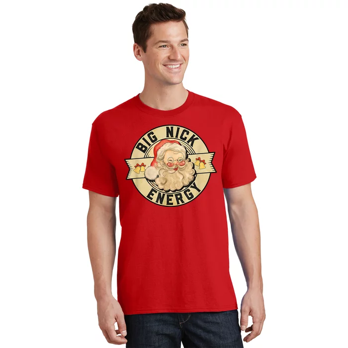 Big Nick Energy Retro Stamped Logo T-Shirt