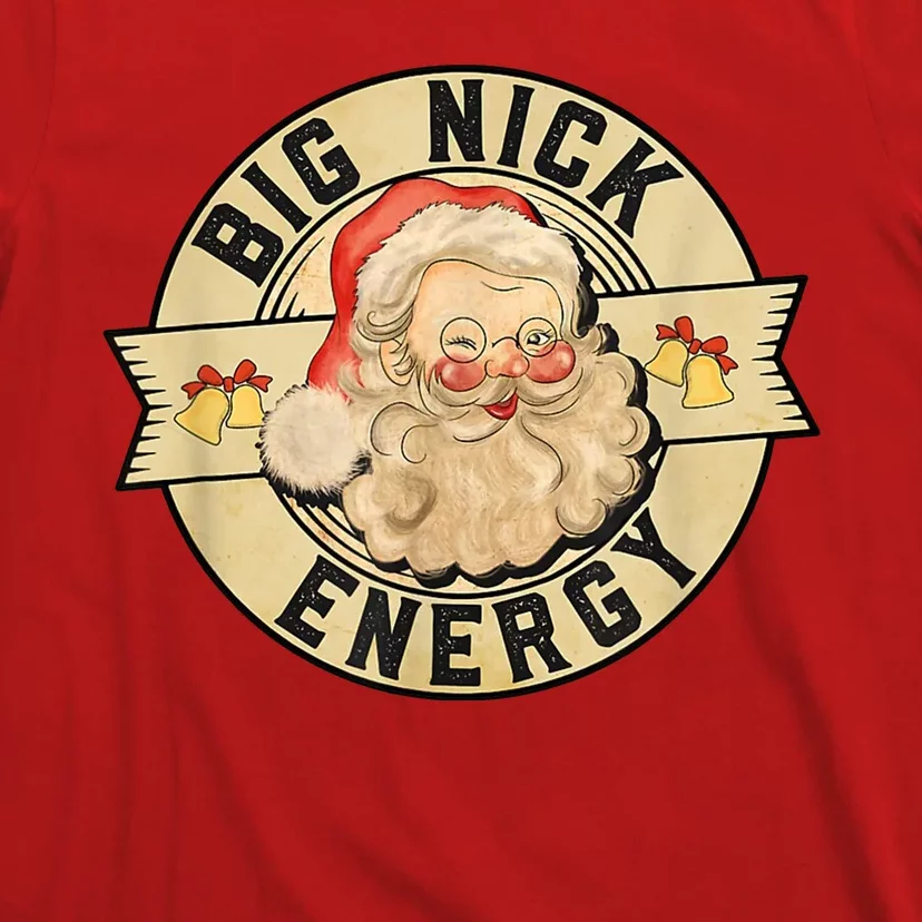 Big Nick Energy Retro Stamped Logo T-Shirt