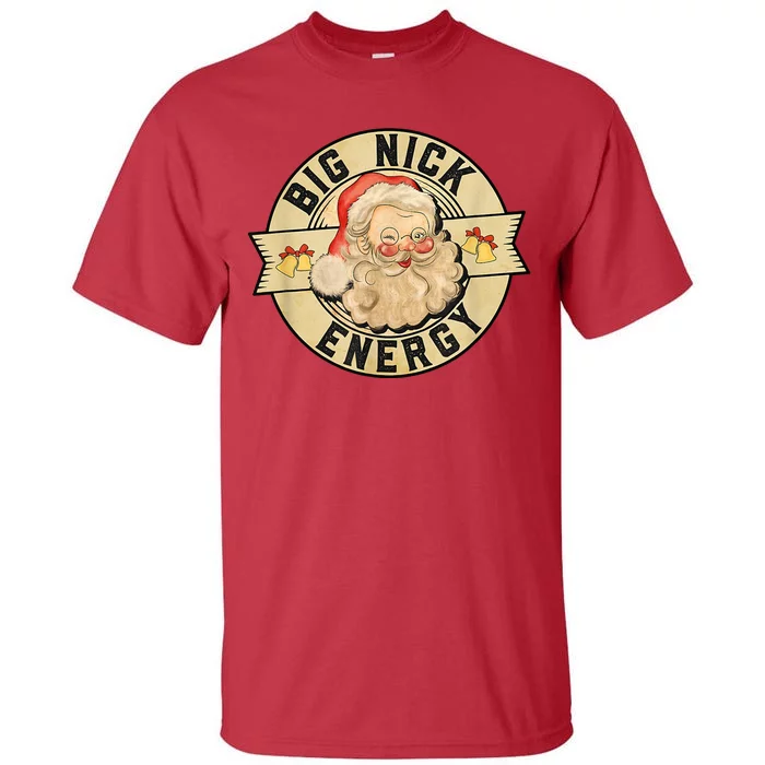 Big Nick Energy Retro Stamped Logo Tall T-Shirt