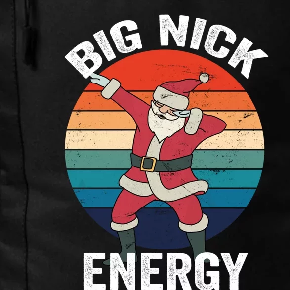 Big Nick Energy Dabbing Santa Christmas Daily Commute Backpack