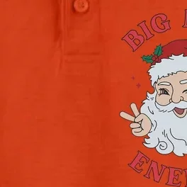 Big Nick Energy Santa Naughty Humor Christmas Dry Zone Grid Performance Polo