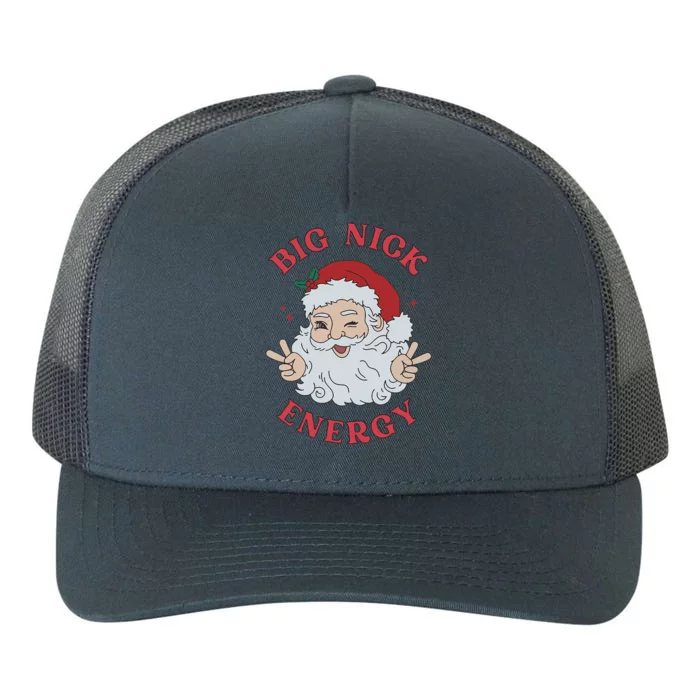 Big Nick Energy Santa Naughty Humor Christmas Yupoong Adult 5-Panel Trucker Hat