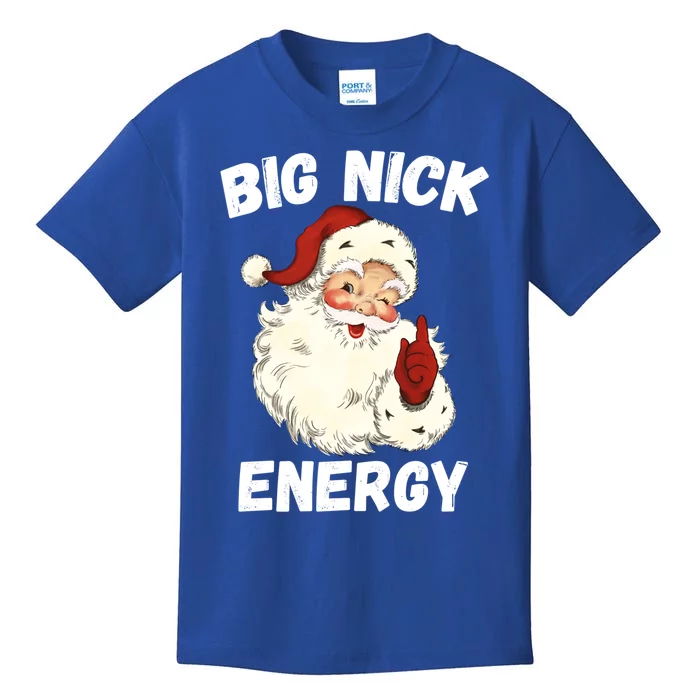 Big Nick Energy Santa Gift Kids T-Shirt