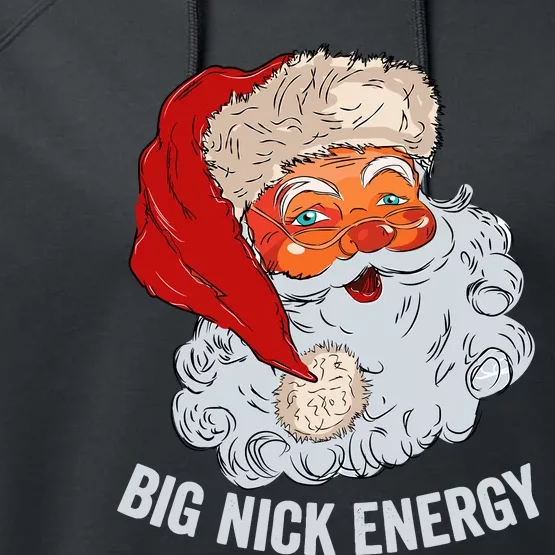 Big Nick Energy Santa Performance Fleece Hoodie