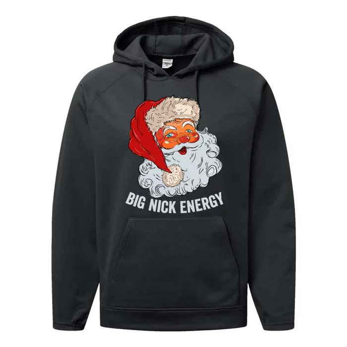 Big Nick Energy Santa Performance Fleece Hoodie