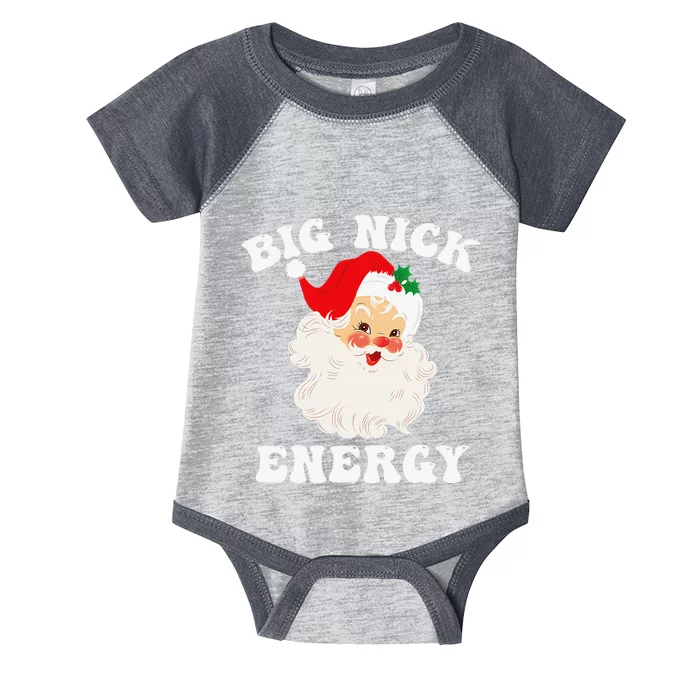 Big Nick Energy Santa Christmas Infant Baby Jersey Bodysuit