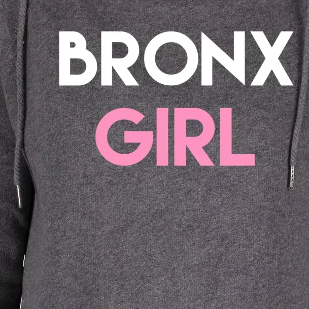 Bronx Ny Funny Gift Nyc New York Bronx Great Gift Womens Funnel Neck Pullover Hood