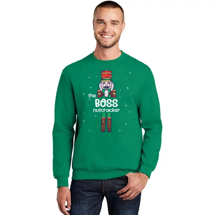 Boss Nutcracker Family Matching Funny Pajama Sweatshirt