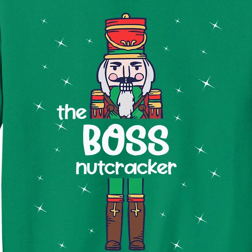 Boss Nutcracker Family Matching Funny Pajama Sweatshirt