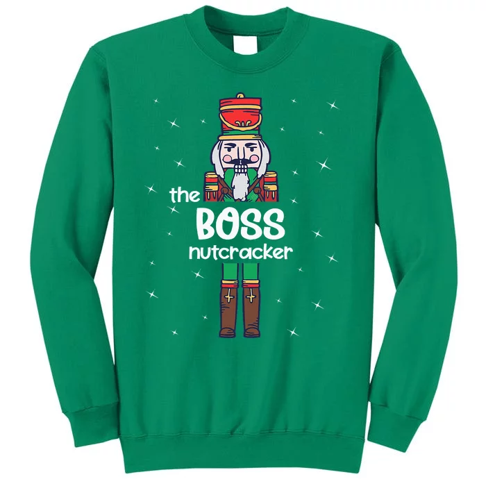 Boss Nutcracker Family Matching Funny Pajama Sweatshirt