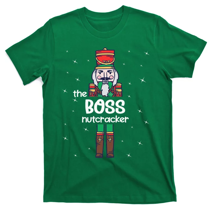 Boss Nutcracker Family Matching Funny Pajama T-Shirt