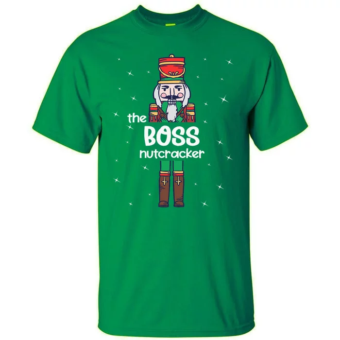 Boss Nutcracker Family Matching Funny Pajama Tall T-Shirt