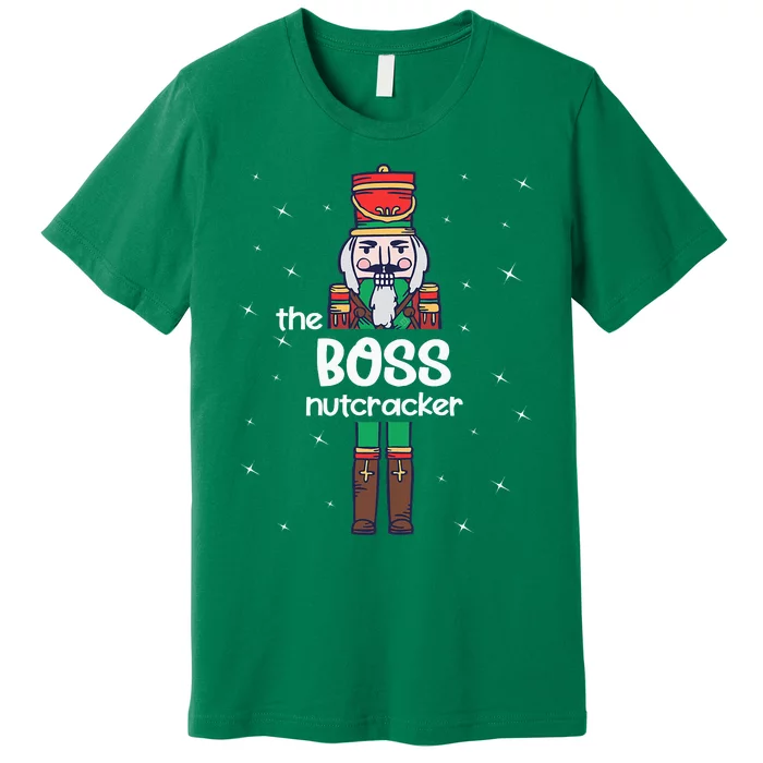 Boss Nutcracker Family Matching Funny Pajama Premium T-Shirt