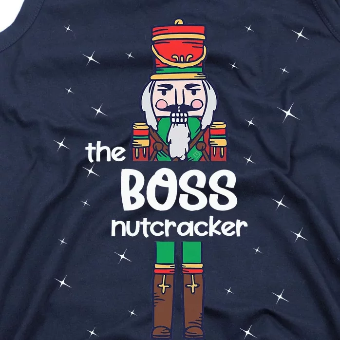 Boss Nutcracker Family Matching Funny Pajama Tank Top