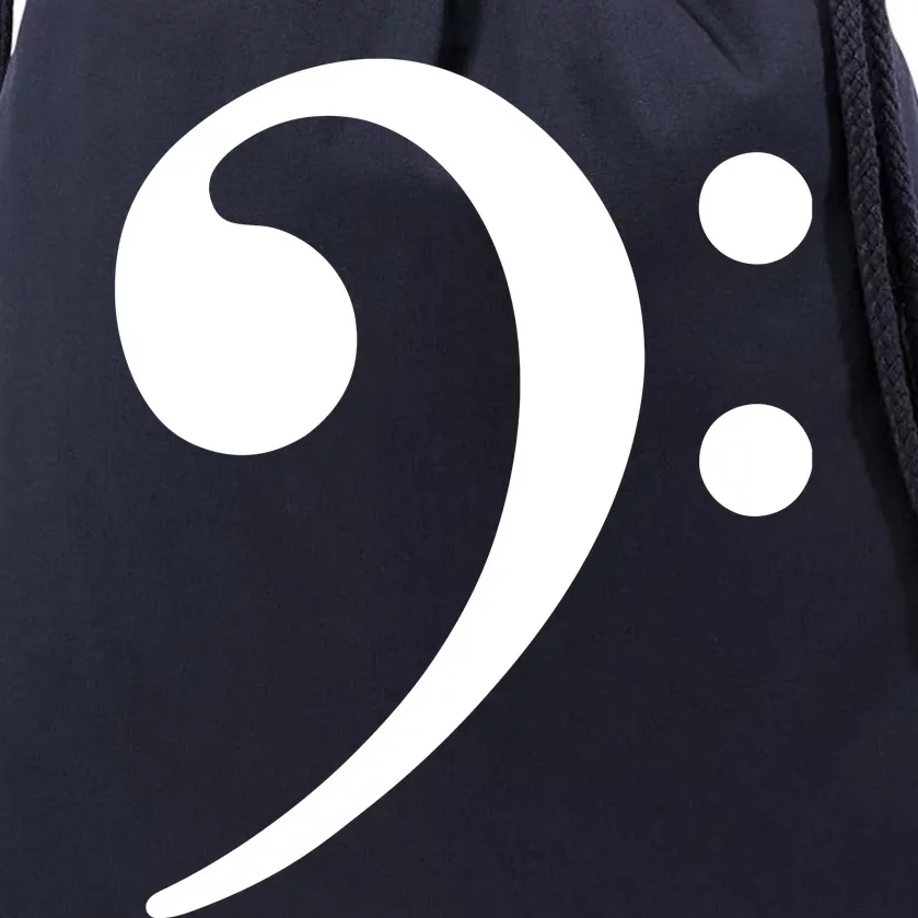 Bass Note F Key Bass Player Music Bass Clef Drawstring Bag