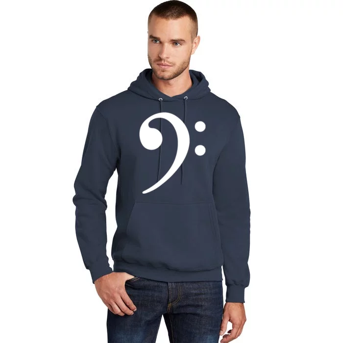 Bass Note F Key Bass Player Music Bass Clef Tall Hoodie