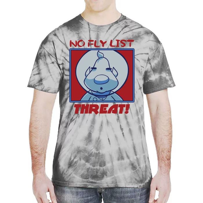 Bastard No Fly List Threat Tie-Dye T-Shirt