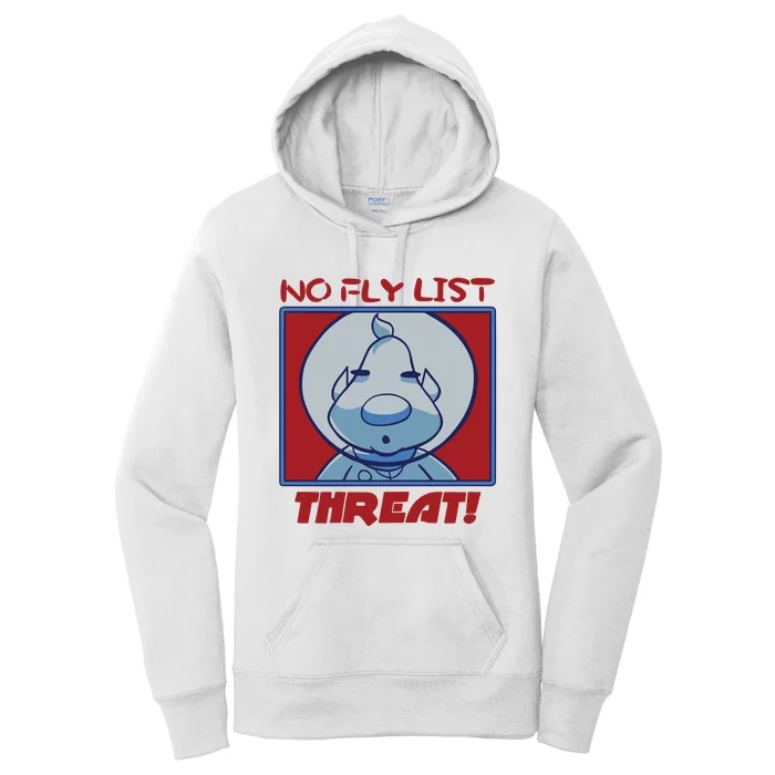 Bastard No Fly List Threat Women's Pullover Hoodie