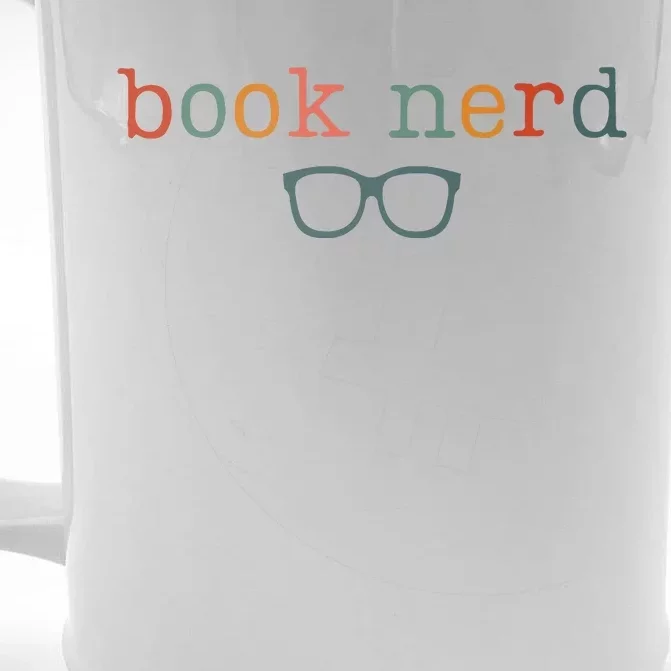 Book Nerd Funny Bookish Front & Back Beer Stein