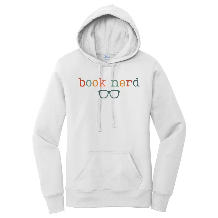 Book Nerd Funny Bookish Women's Pullover Hoodie