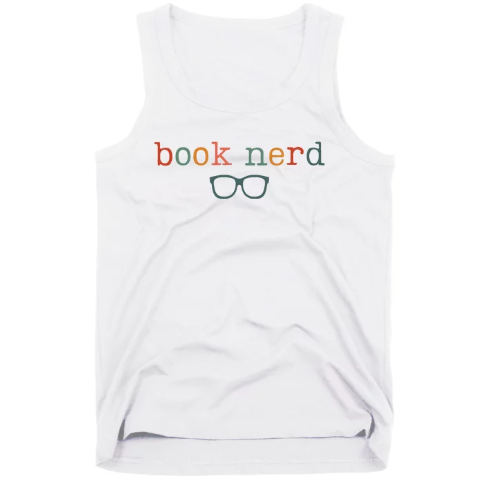 Book Nerd Funny Bookish Tank Top