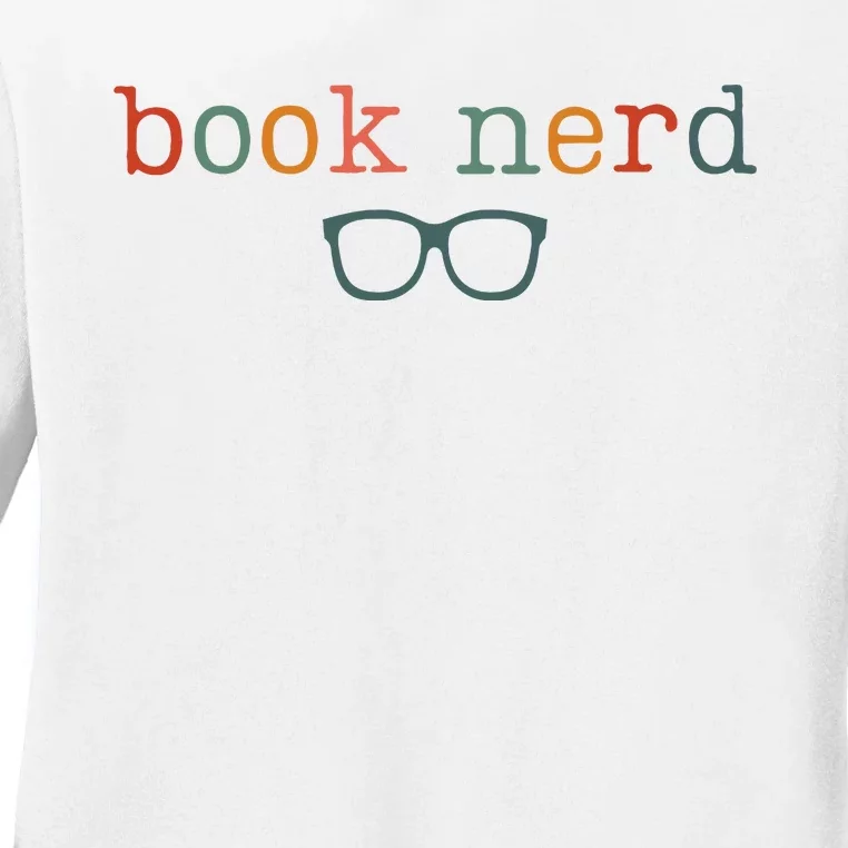 Book Nerd Funny Bookish Ladies Long Sleeve Shirt