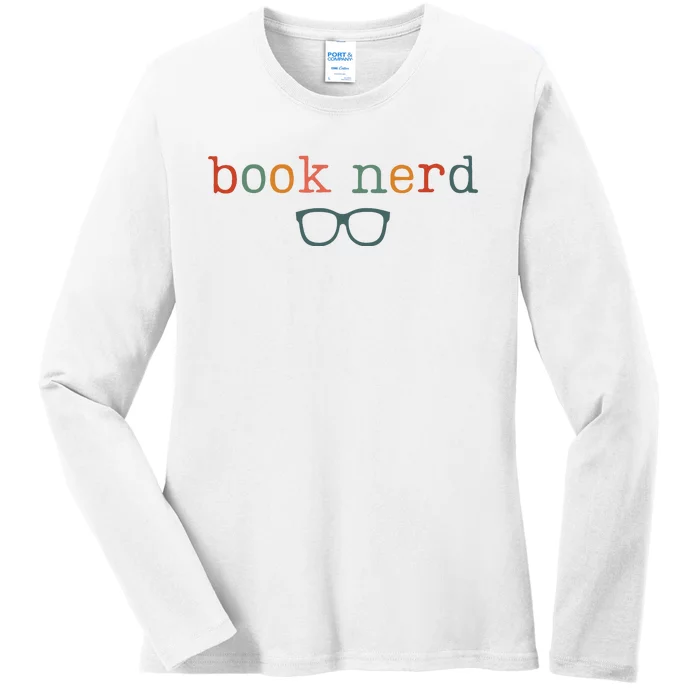 Book Nerd Funny Bookish Ladies Long Sleeve Shirt