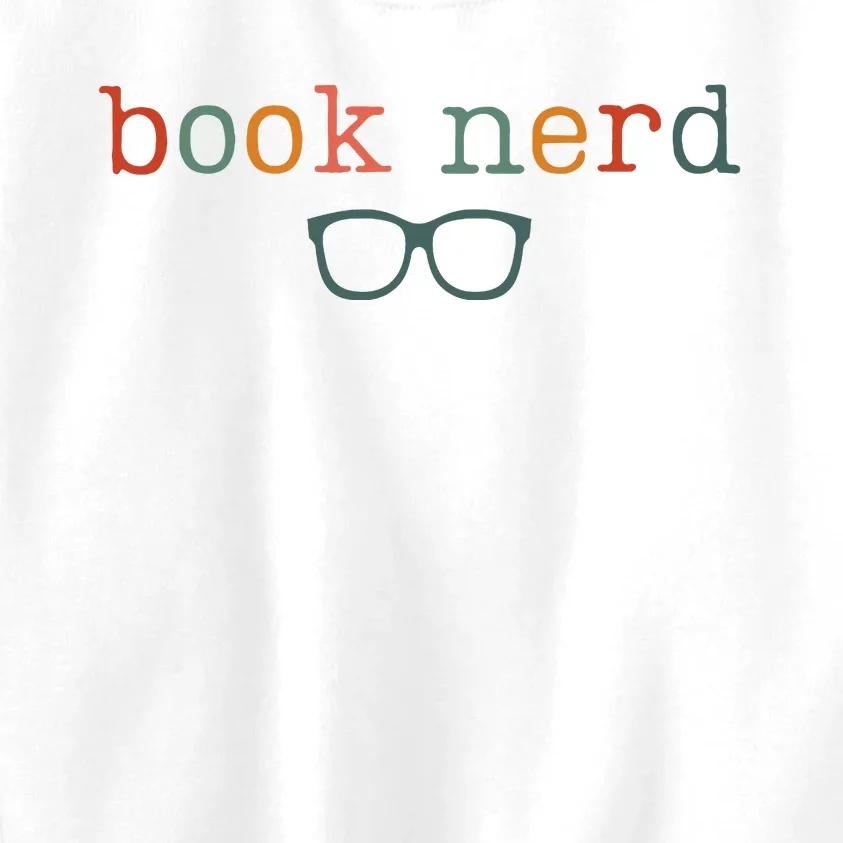 Book Nerd Funny Bookish Kids Sweatshirt