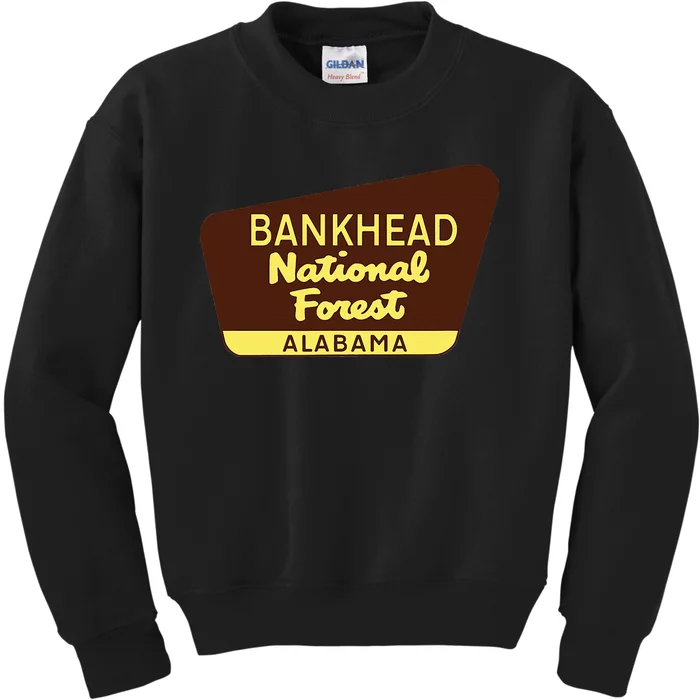 Bankhead National Forest T Alabama Kids Sweatshirt