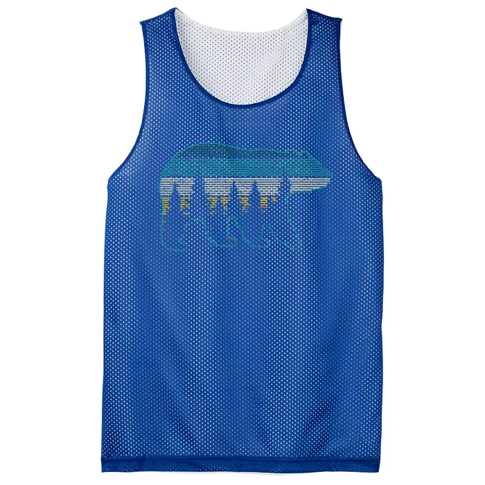 Bear Nature Grizzly Brown Black Bear Hiking Mesh Reversible Basketball Jersey Tank