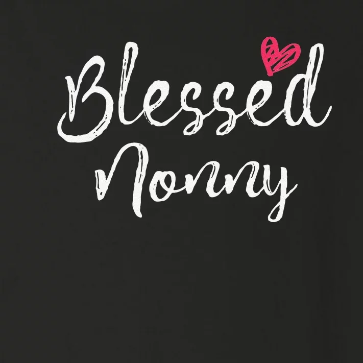 Blessed Nonny Grandma Gifts Toddler Long Sleeve Shirt