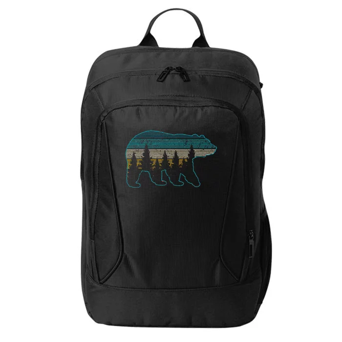 Bear Nature Grizzly Brown Black Bear Hiking City Backpack