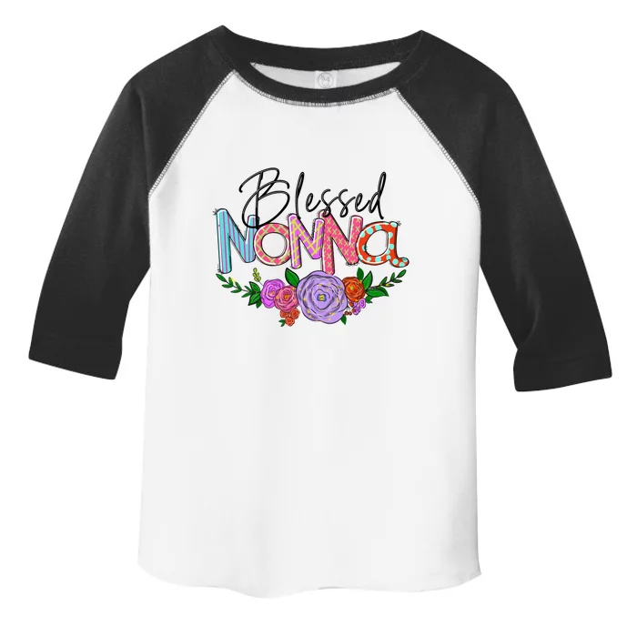 Blessed Nonna Graphic First Time Grandma Shirt Plus Size Shirts For Girl Mom Son Toddler Fine Jersey T-Shirt