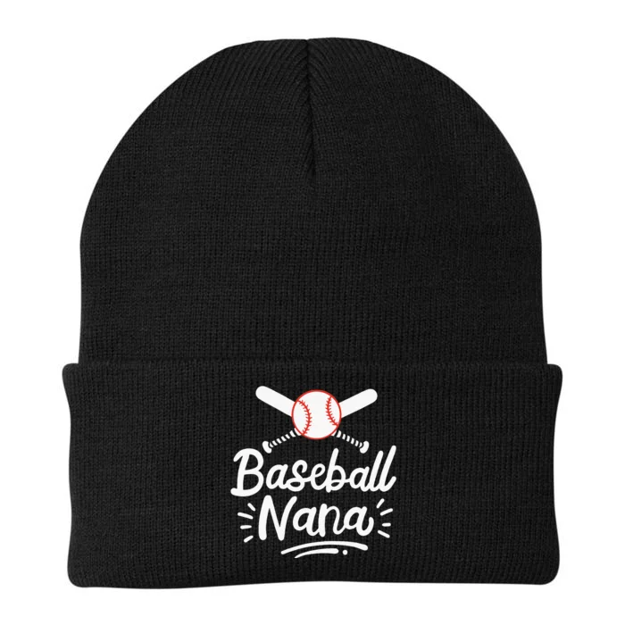 Baseball Nana Grandma Grandmother Knit Cap Winter Beanie