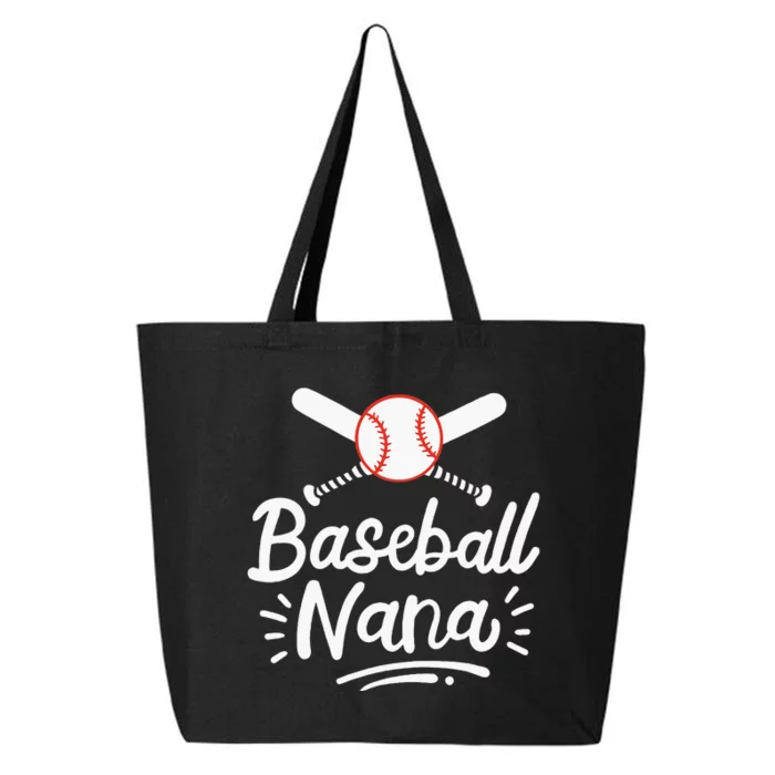 Baseball Nana Grandma Grandmother 25L Jumbo Tote