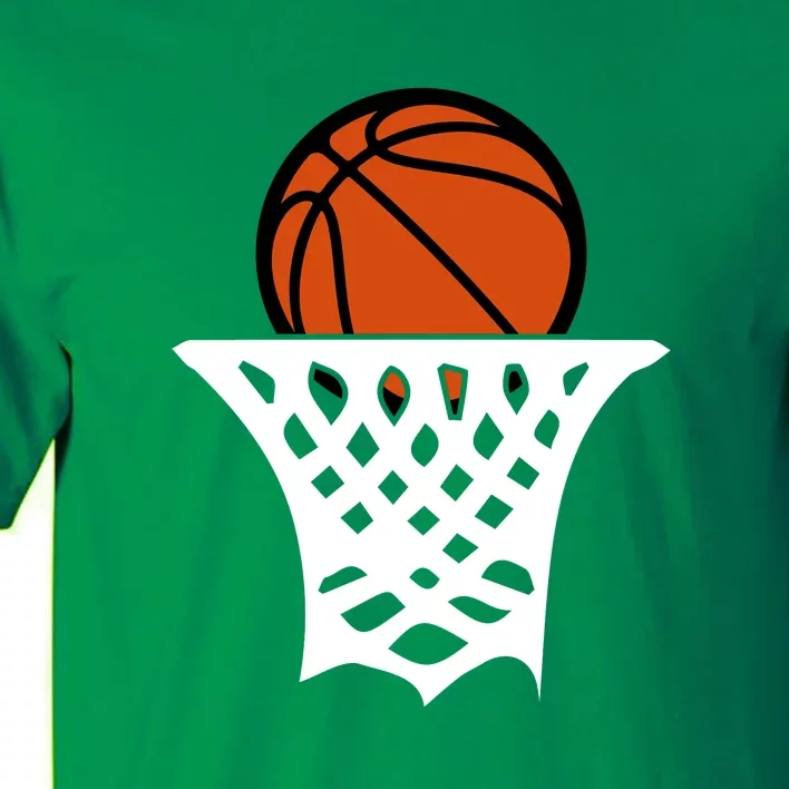 Basketball Net Gift For Basketball Player Sport Team Tall T-Shirt