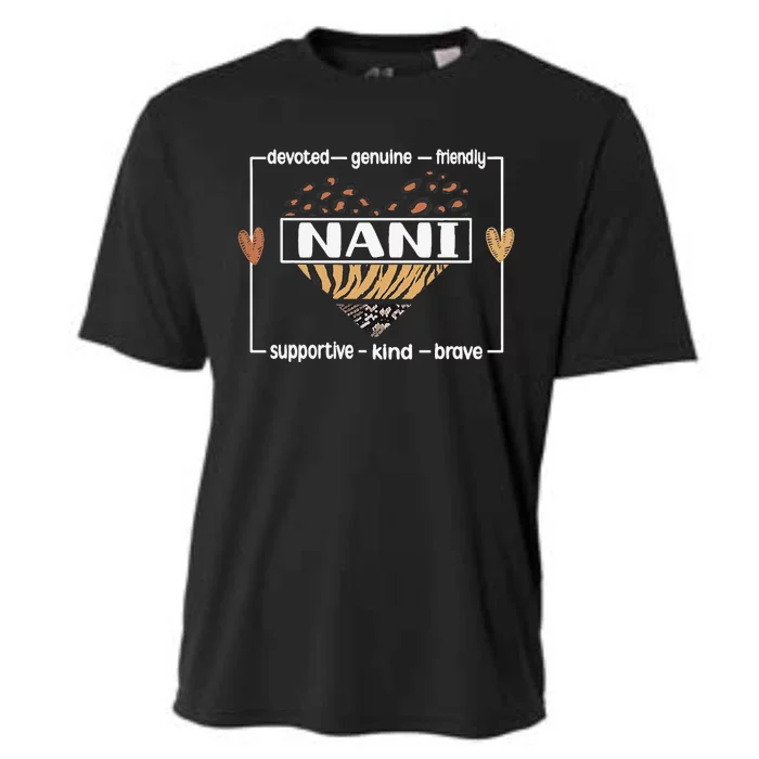 Best Nani Grandmother Nani Grandma Appreciation Cooling Performance Crew T-Shirt