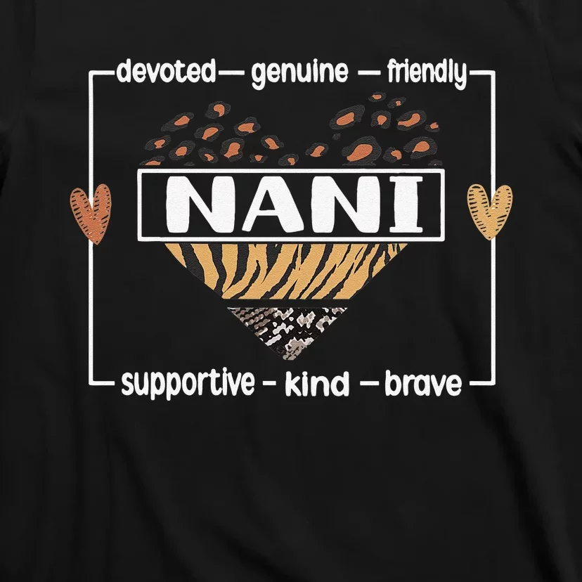 Best Nani Grandmother Nani Grandma Appreciation T-Shirt